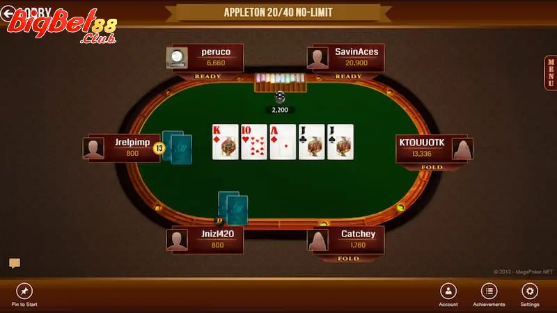 Bài Mega Poker Bài Mega Poker