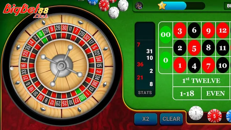 bài Roulette bài Roulette